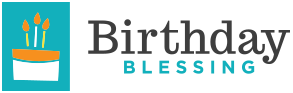 birthday blessing logo